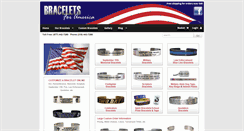 Desktop Screenshot of braceletsforamerica.com